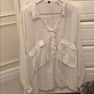 Free people one peasant blouse